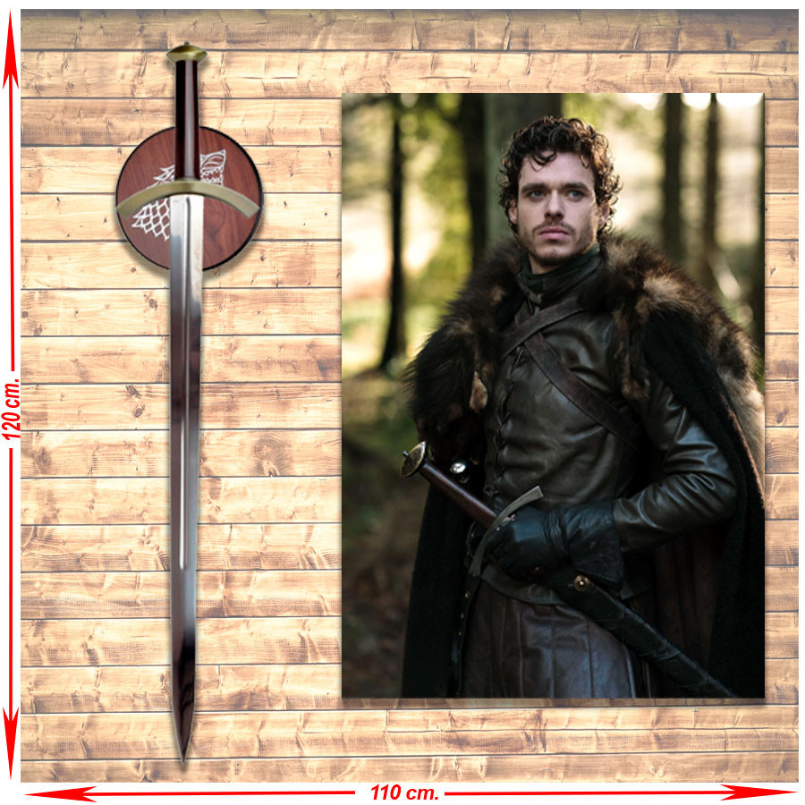 Banner do pacote + Espada de Rob Stark, Game of Thrones