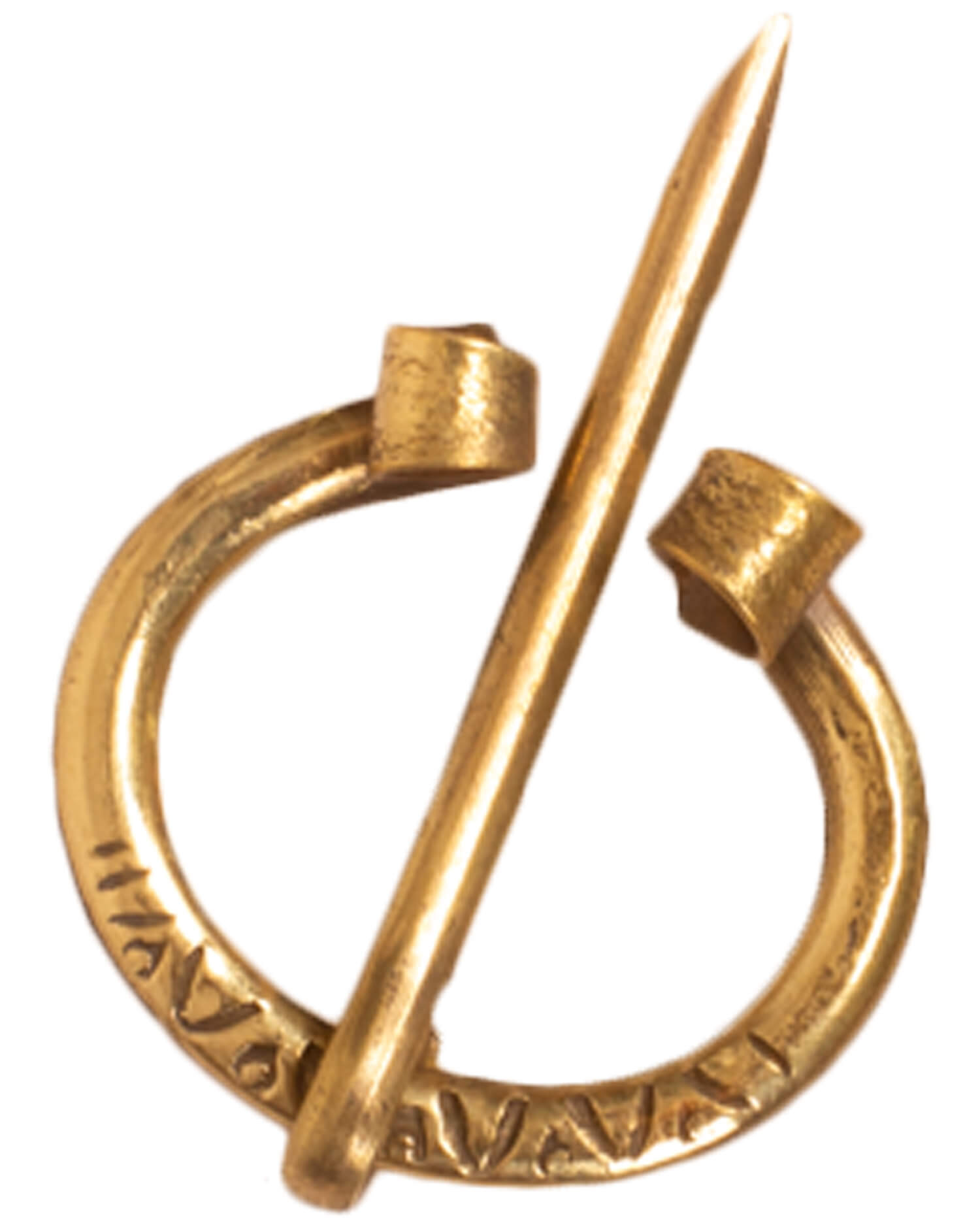 Fíbula medieval de latão modelo Sibylle