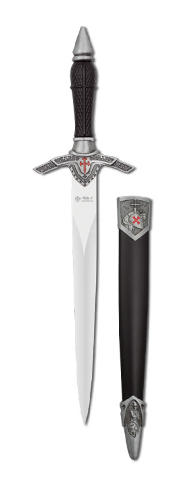 Adaga Templária Ornamental com bainha (39 cm.)