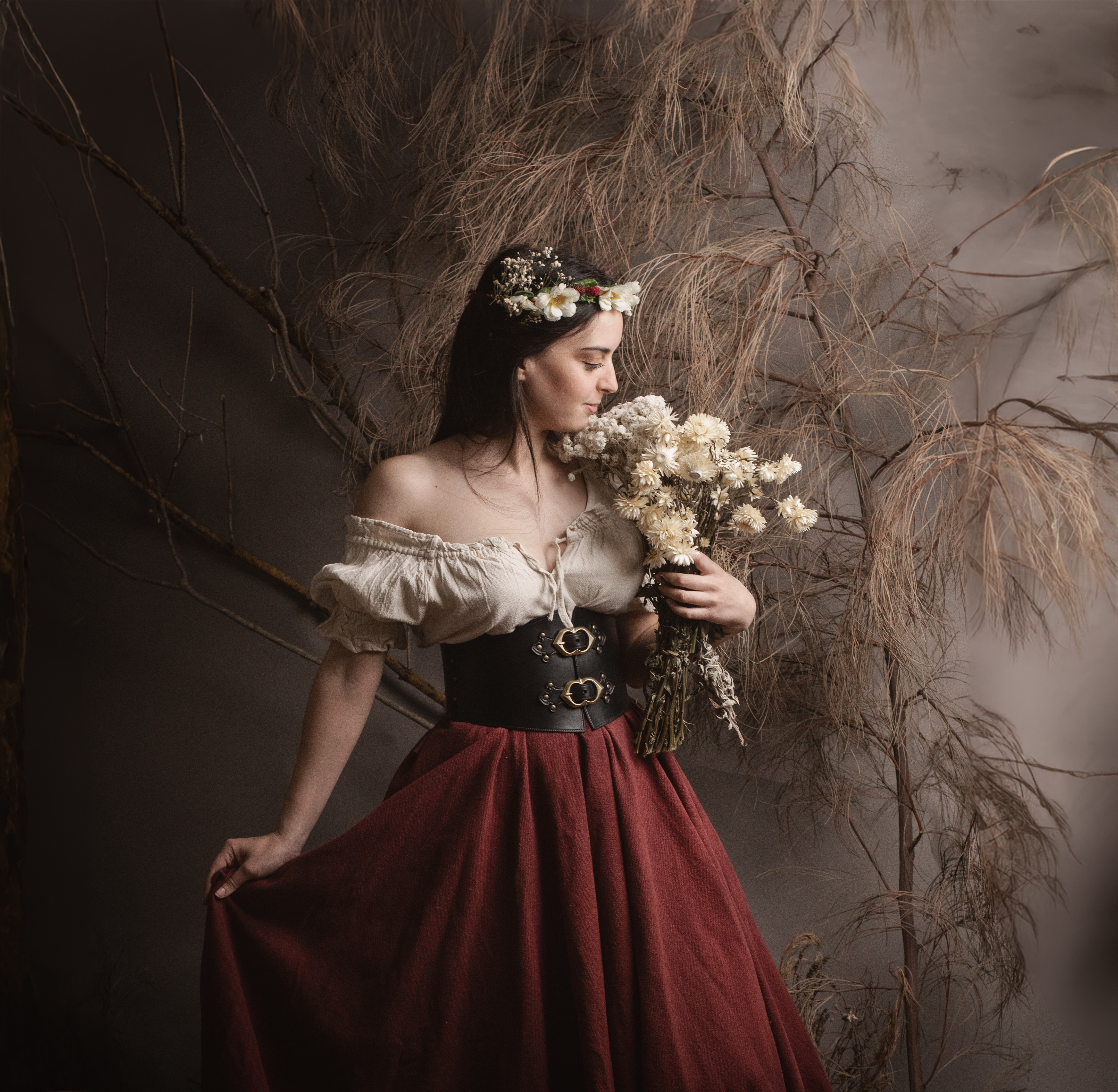 Cinturão Corset feminino Shire em preto