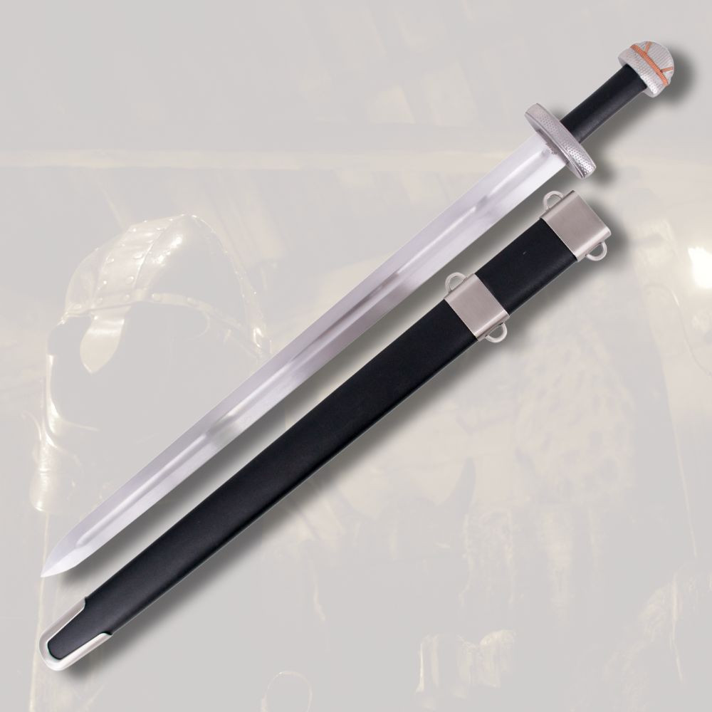 Espada vikinga funcional com bainha (94,5 cm.)
