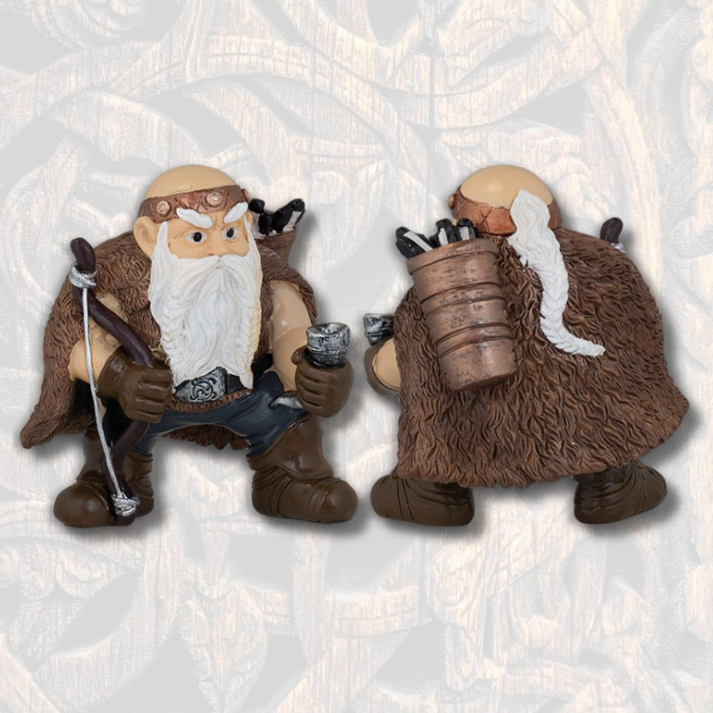 Figura de resina vikinga arqueiro (10,5 cm.)