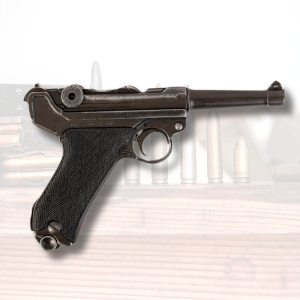 Pistola semiautomática Parabellum Luger P08 - Alemanha 1898