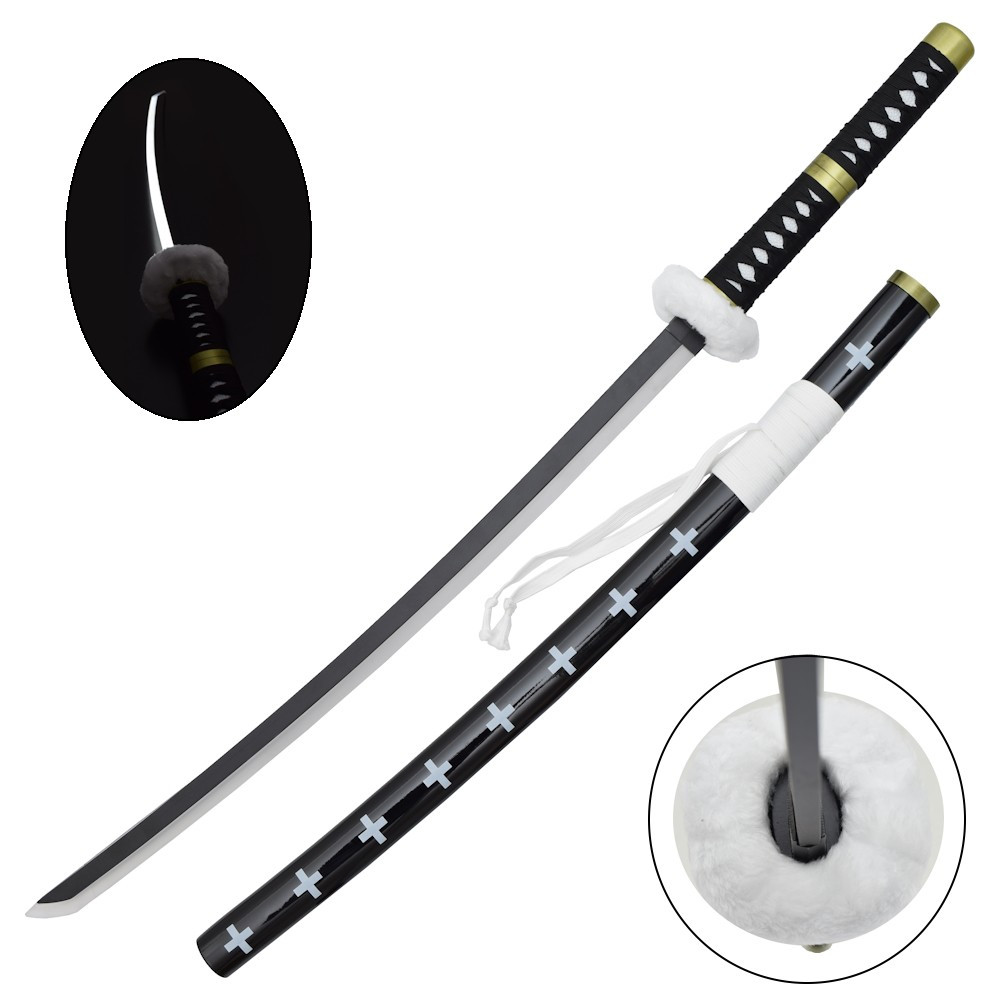 Katana Trafalgar de One Piece com luz