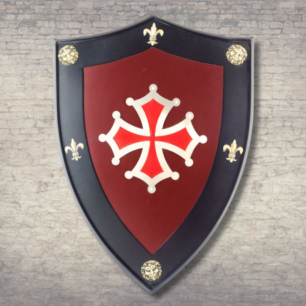 Escudo dos Cátaros decorado