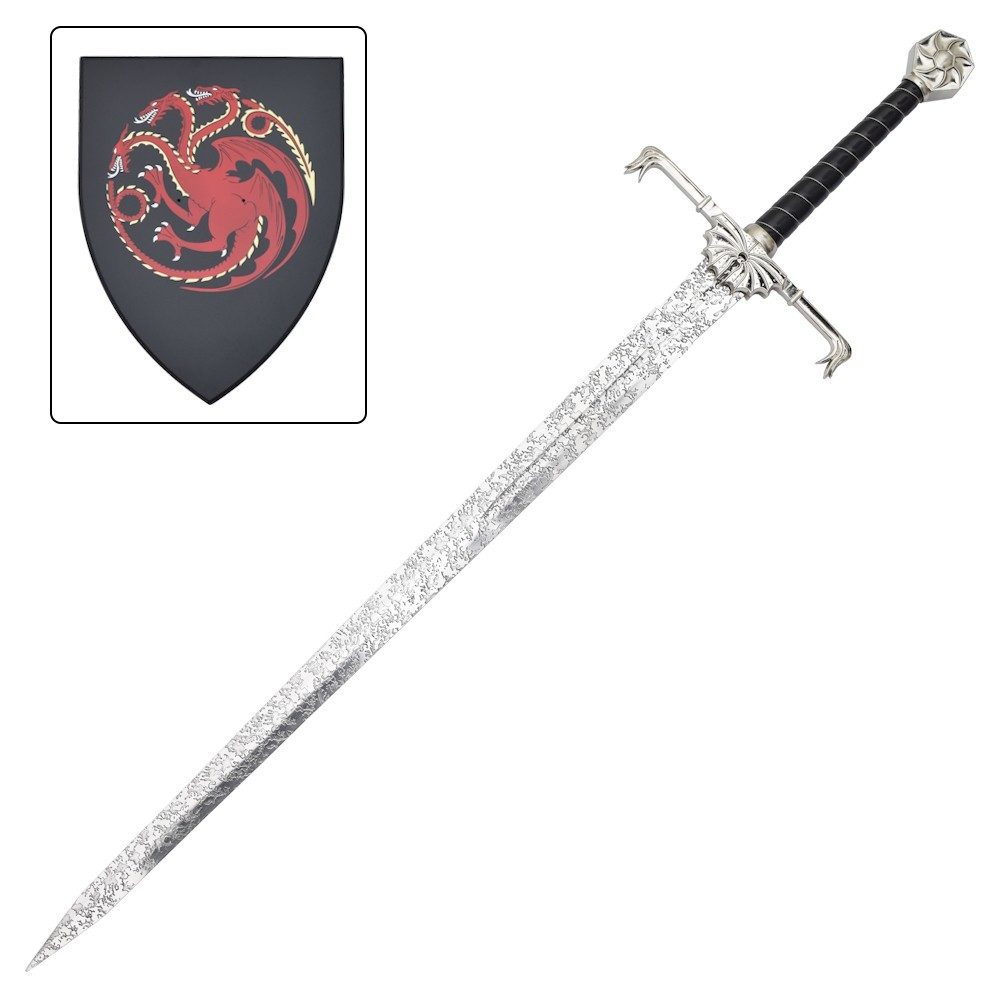 Espada decorativa não oficial Blackfyre Targaryen - A Casa do Dragão