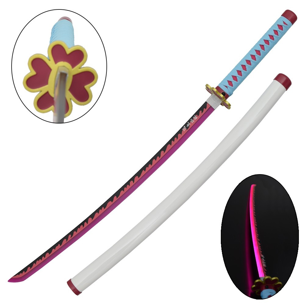 Katana decorativa com LED Mitsuri Kanroji - Demon Slayer