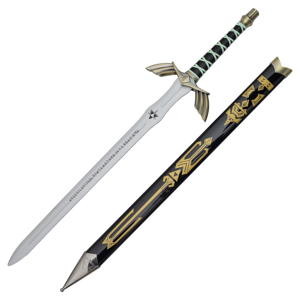 Espada ornamental Dark Link de Zelda, lâmina de Bambu