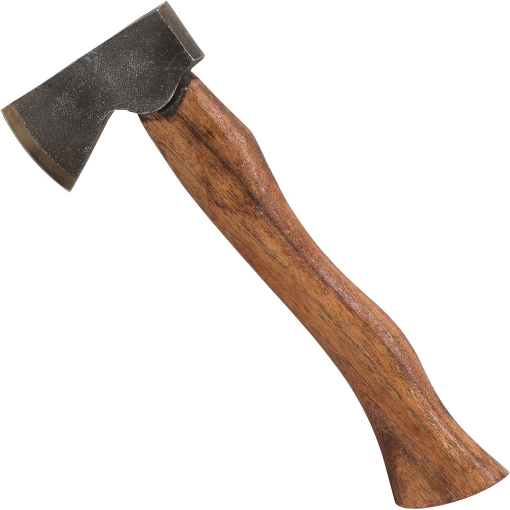 Machado de mão com capa de couro