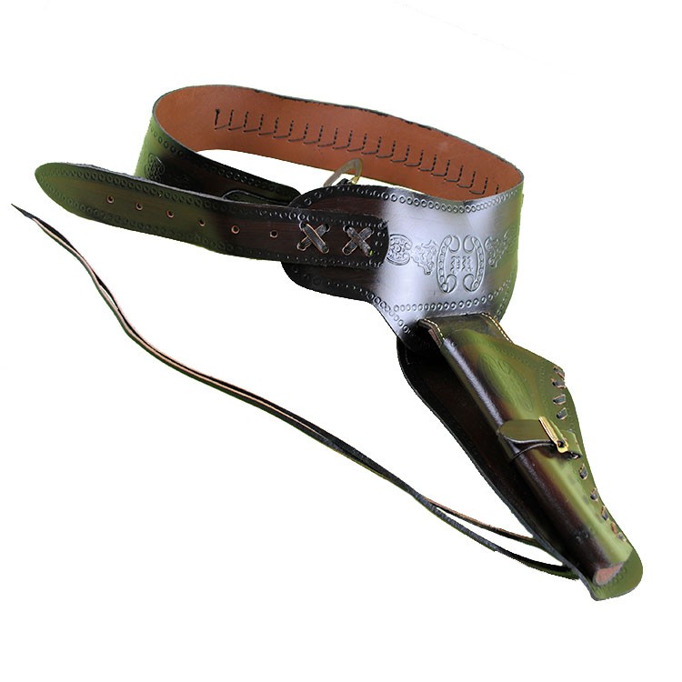 Pele coldre revólver 1 (para canhotos)