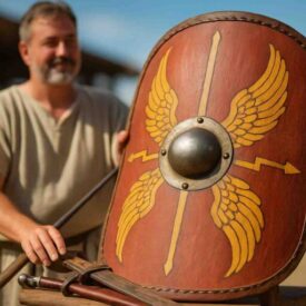 Escudo Romano (Scutum): história, design, uso tático e réplicas escudo-romano-scutum-historia-design-uso-tatico-e-replicas