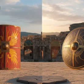 escudos-romanos-vs-gregos-que-design-oferecia-maior-vantagem-no-campo-de-batalha