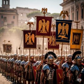 Estandartes Romanos: Os Pilares Simbólicos e Táticos do Poder Militar estandartes-romanos-os-pilares-simbolicos-e-taticos-do-poder-militar