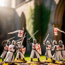 Miniaturas de Cavaleiros Templários: Uma Viagem Histórica em Detalhe miniaturas-de-cavaleiros-templarios-uma-viagem-historica-em-detalhe