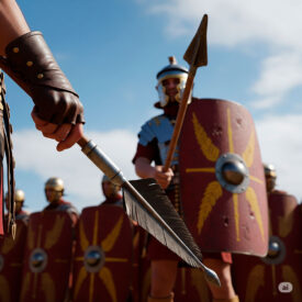 Plumbata vs. Pilum: A Evolução do Armamento de Arremesso nas Legiões Romanas plumbata-vs-pilum-a-evolucao-do-armamento-de-arremesso-nas-legioes-romanas