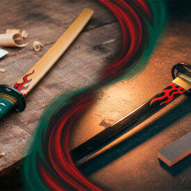 diferencas-entre-katanas-de-bambu-e-aco-para-cosplay-de-tanjiro
