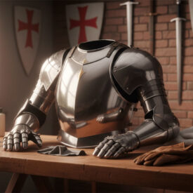 limpiar-replica-armadura-templaria